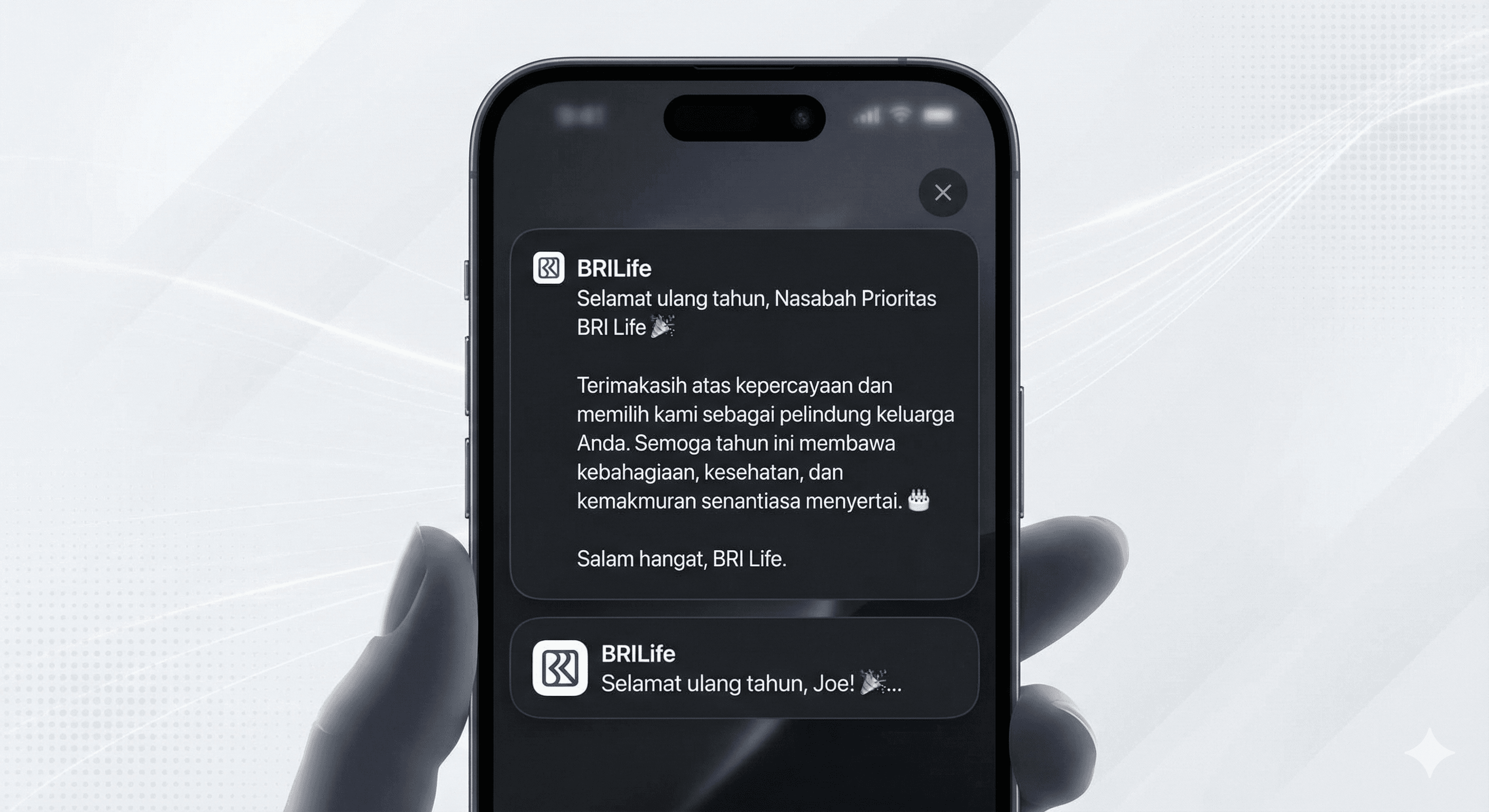 BRI Life Notification System